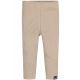 Legging rib donker beige