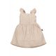 Linnen dress almond