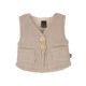 Teddy bodywarmer beige