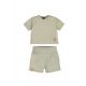 Outfit soft wafel dark green