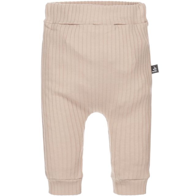 Newborn broekje groovy rib (almond)