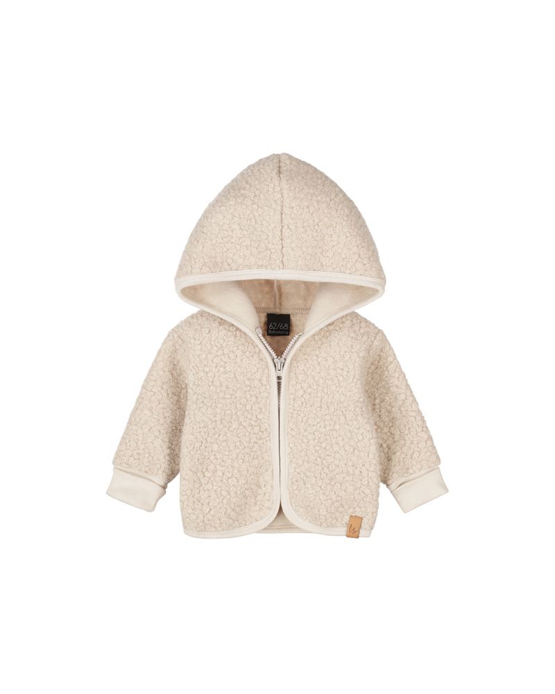 Boucle capuchon vest (sand)