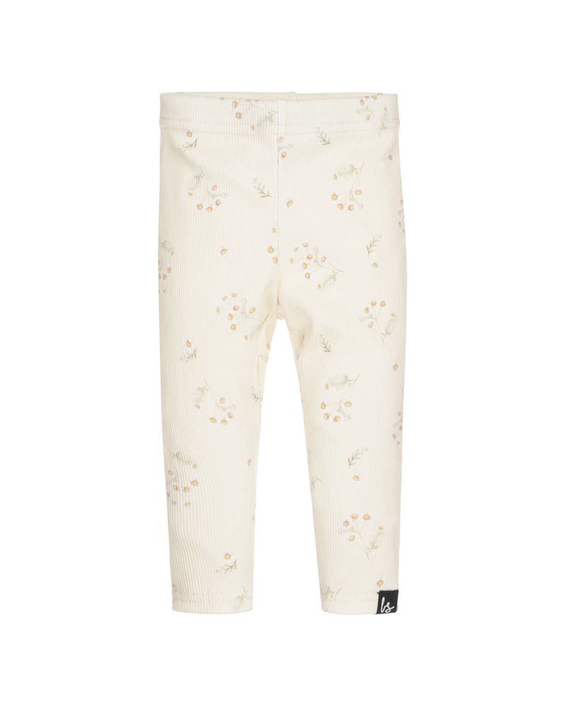 Legging feverfew earth rib (latte)