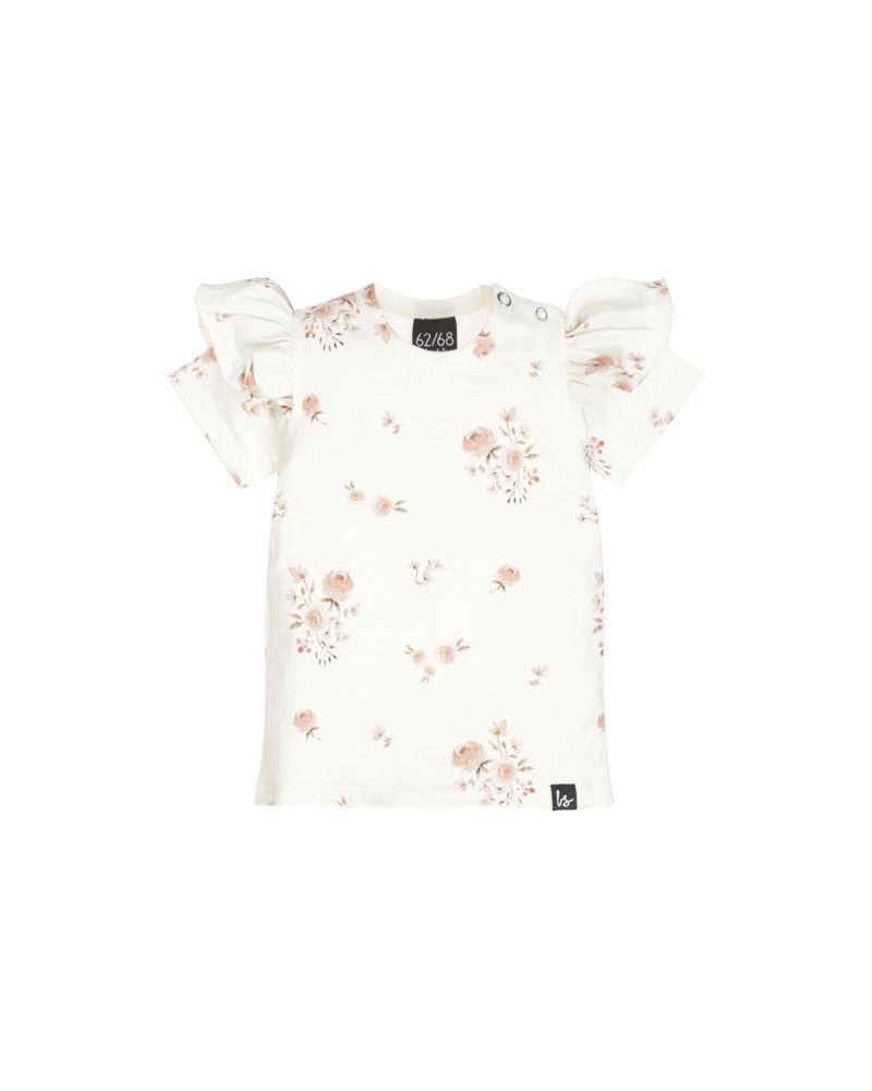 Ruffle t-shirt frieda rose