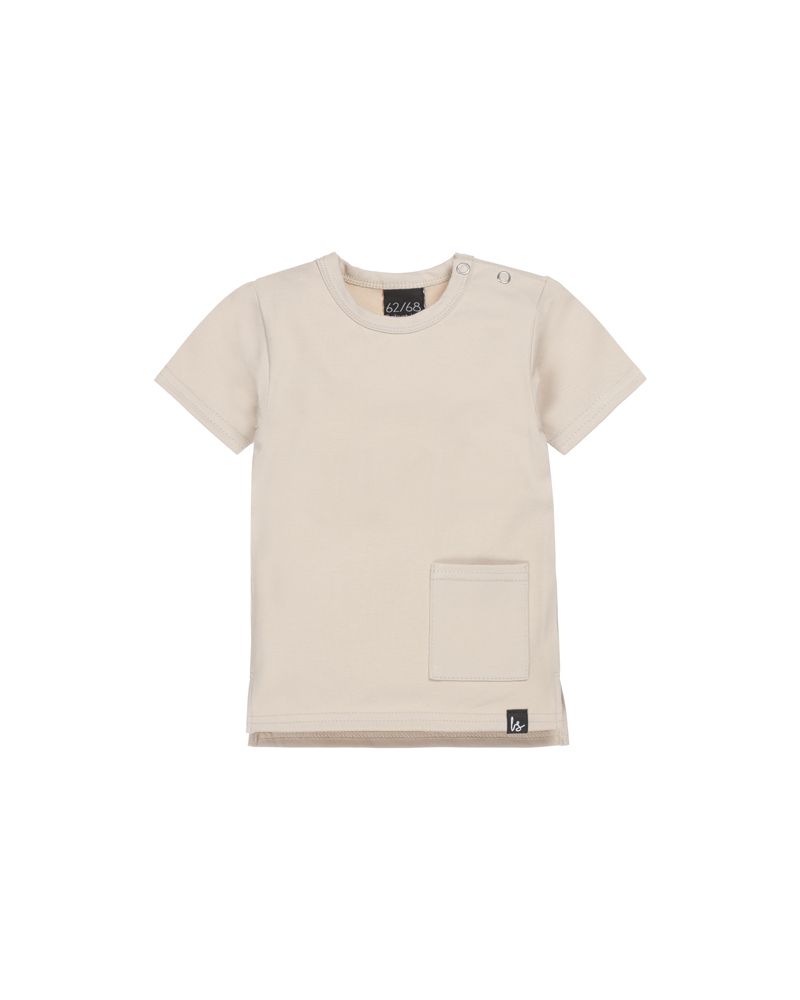 Long back t-shirt sand 