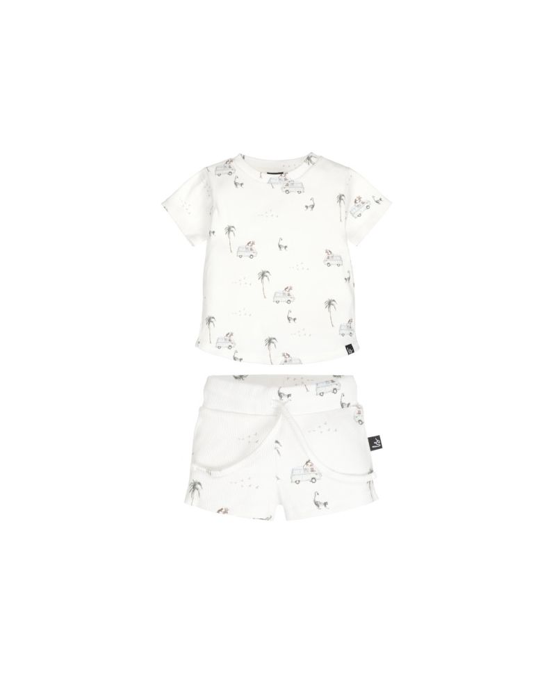 Outfit rib jersey jungle bus
